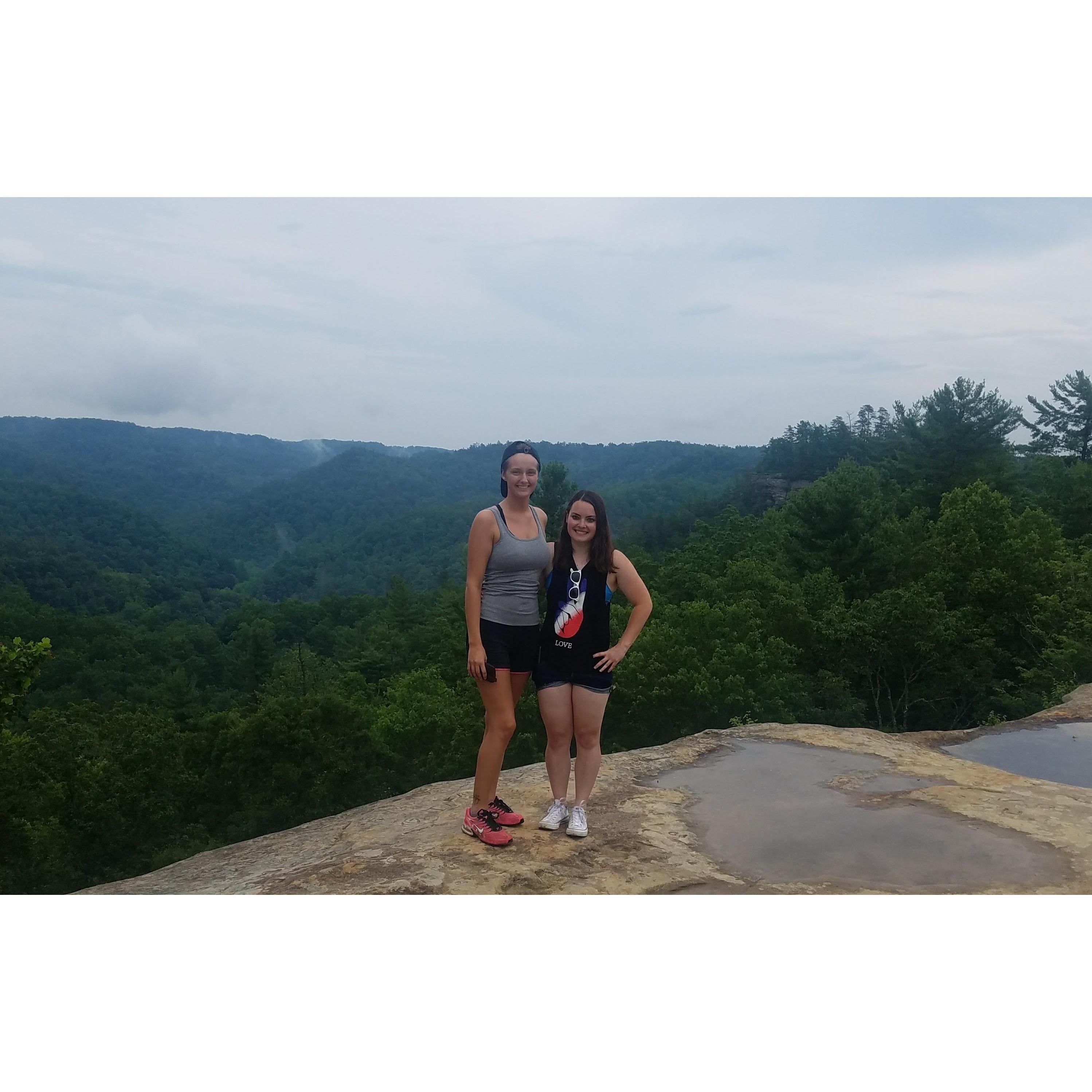 Liz and Ashley had their first several dates right here in the Daniel Boone National Forest. This place will always be special, it was an easy choice to decide to have the big day here.