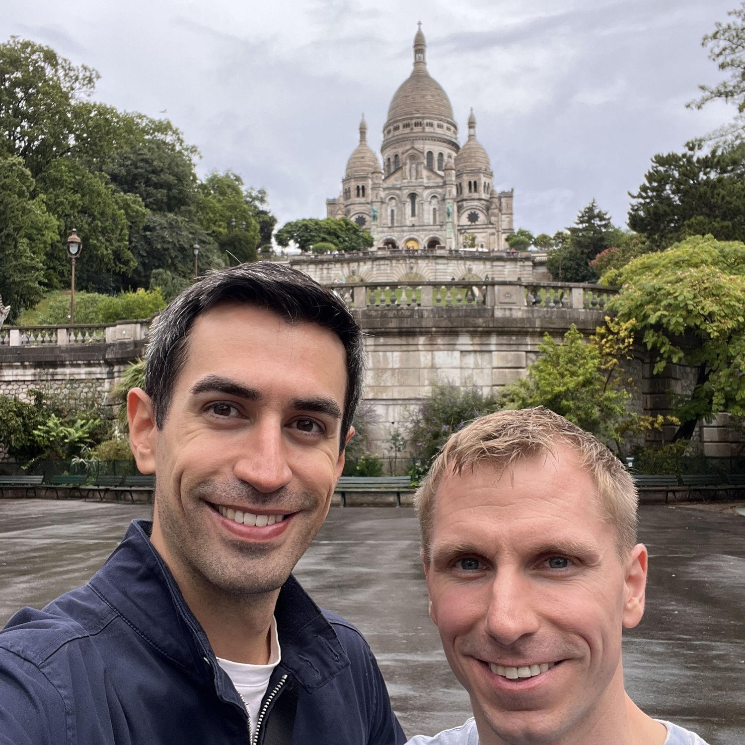 Sacre-Coeur de Montmartre in Paris on July 21, 2025