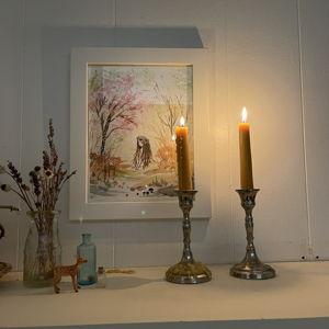 a cozy candle for our living room