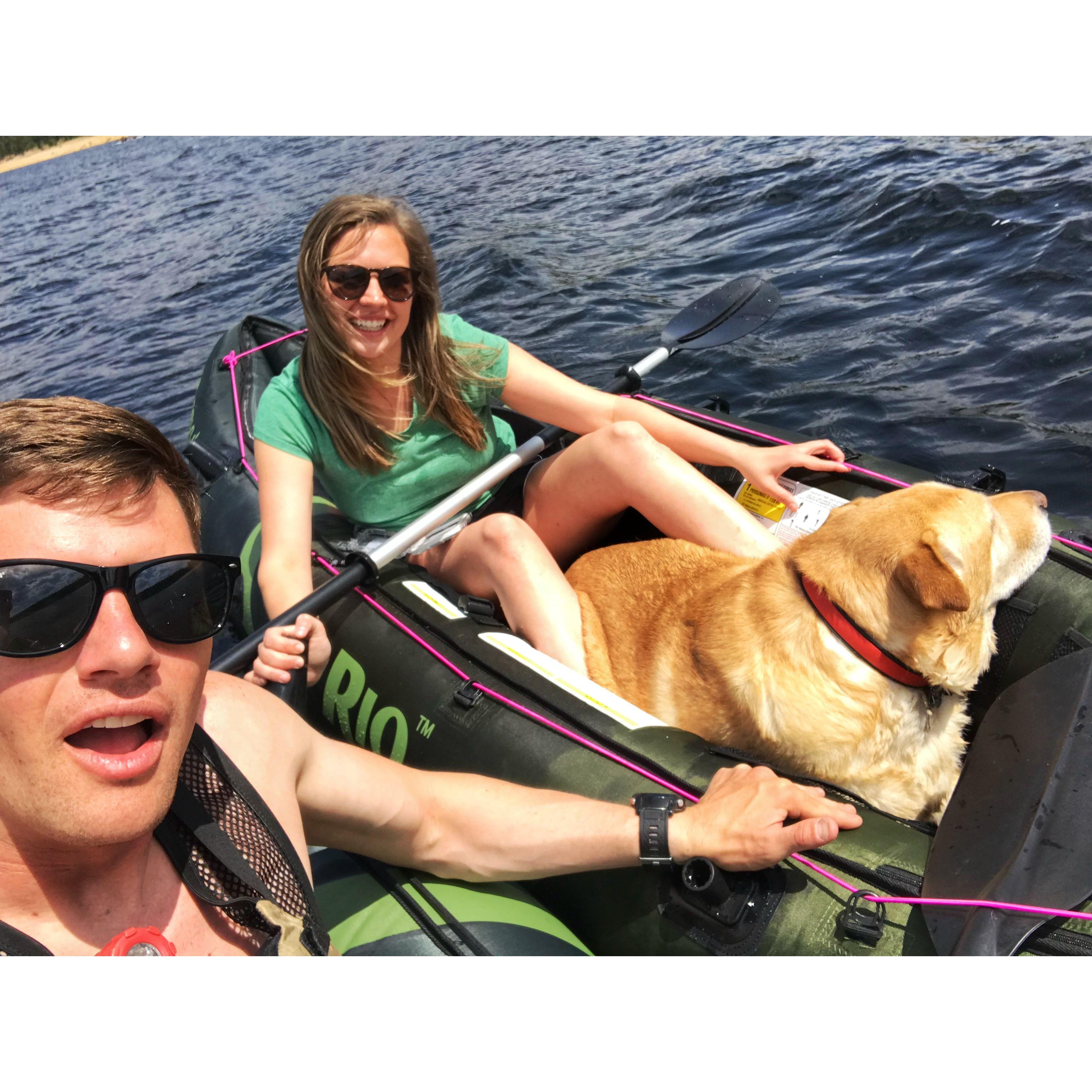 Camping at Twin Lakes, Colorado