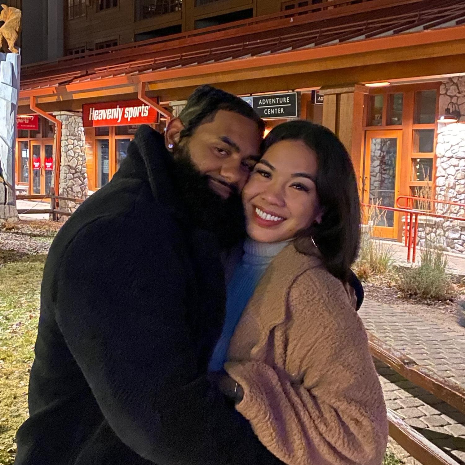 Engagement night! Lake Tahoe December 2024