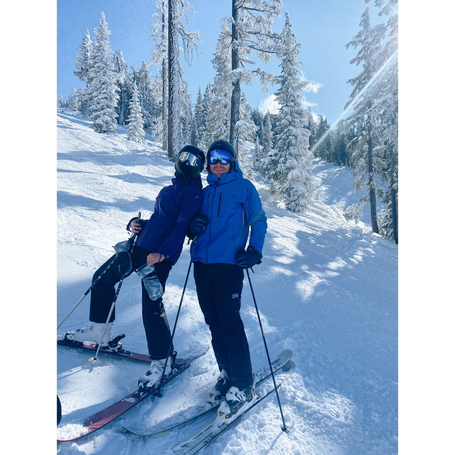 Skiing in Bend! February 2022