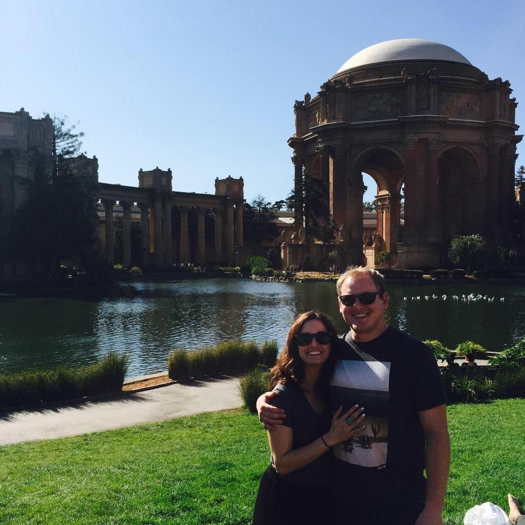 Living in San Francisco - enjoying Palace of Fine Arts.