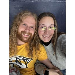 Our first hockey game - October 2023