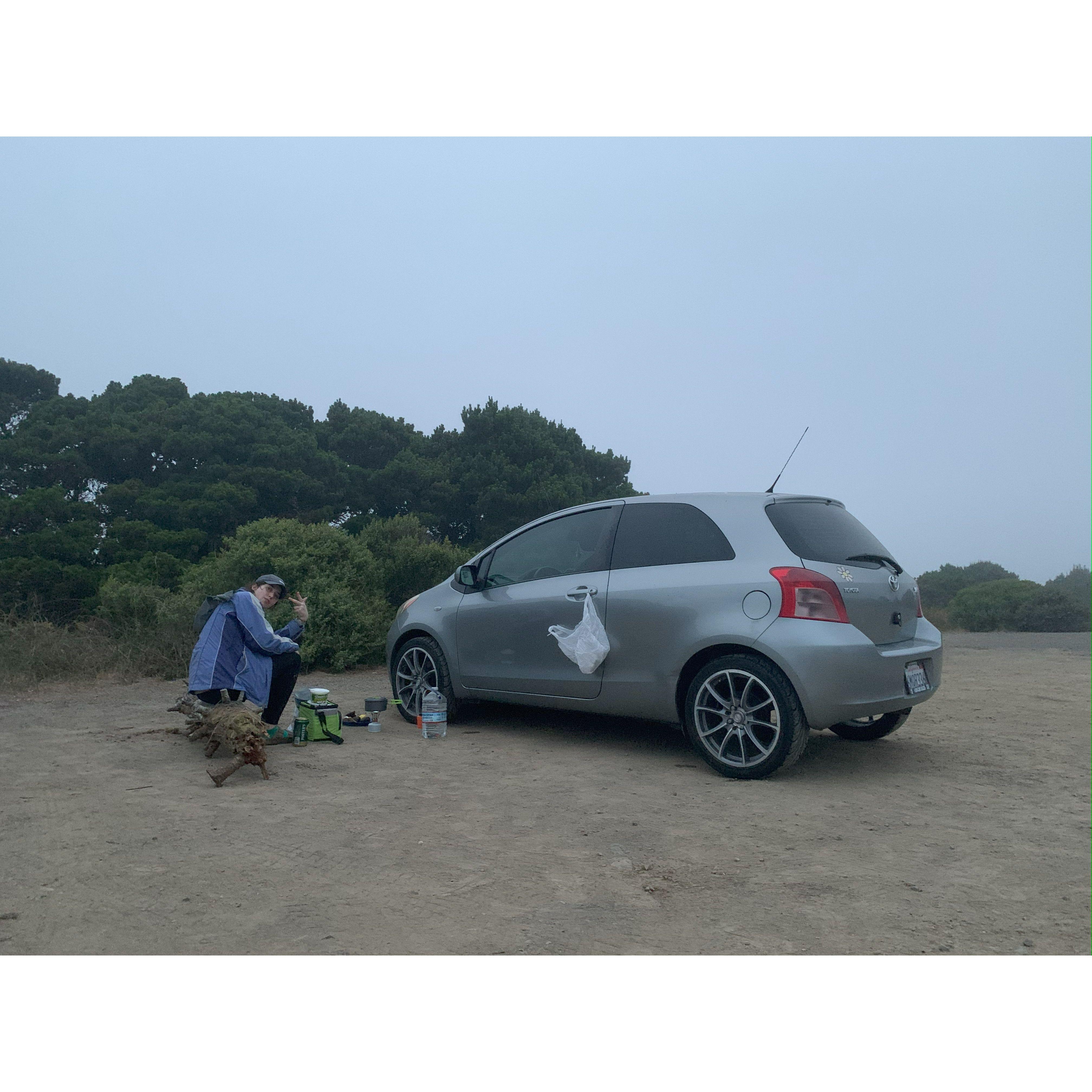 Beach Car Camping, June 2020
