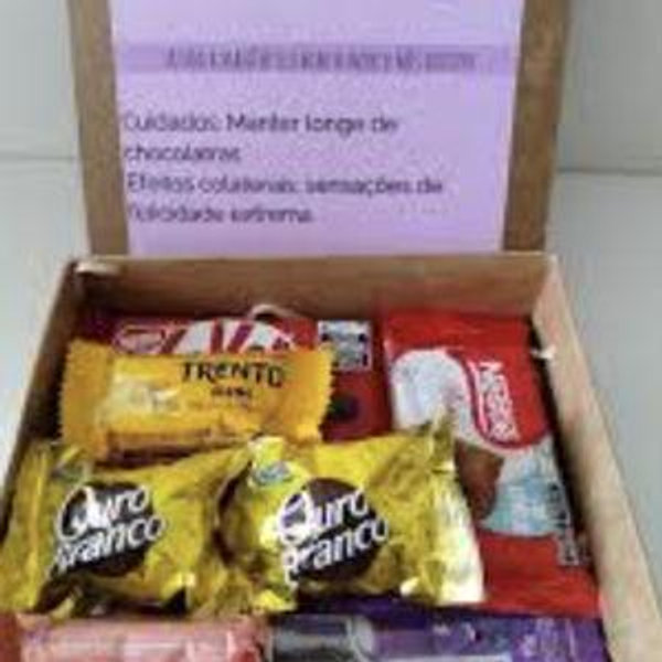 For Lucas, SURVIVAL kit to calm Naty's PMS mode.,