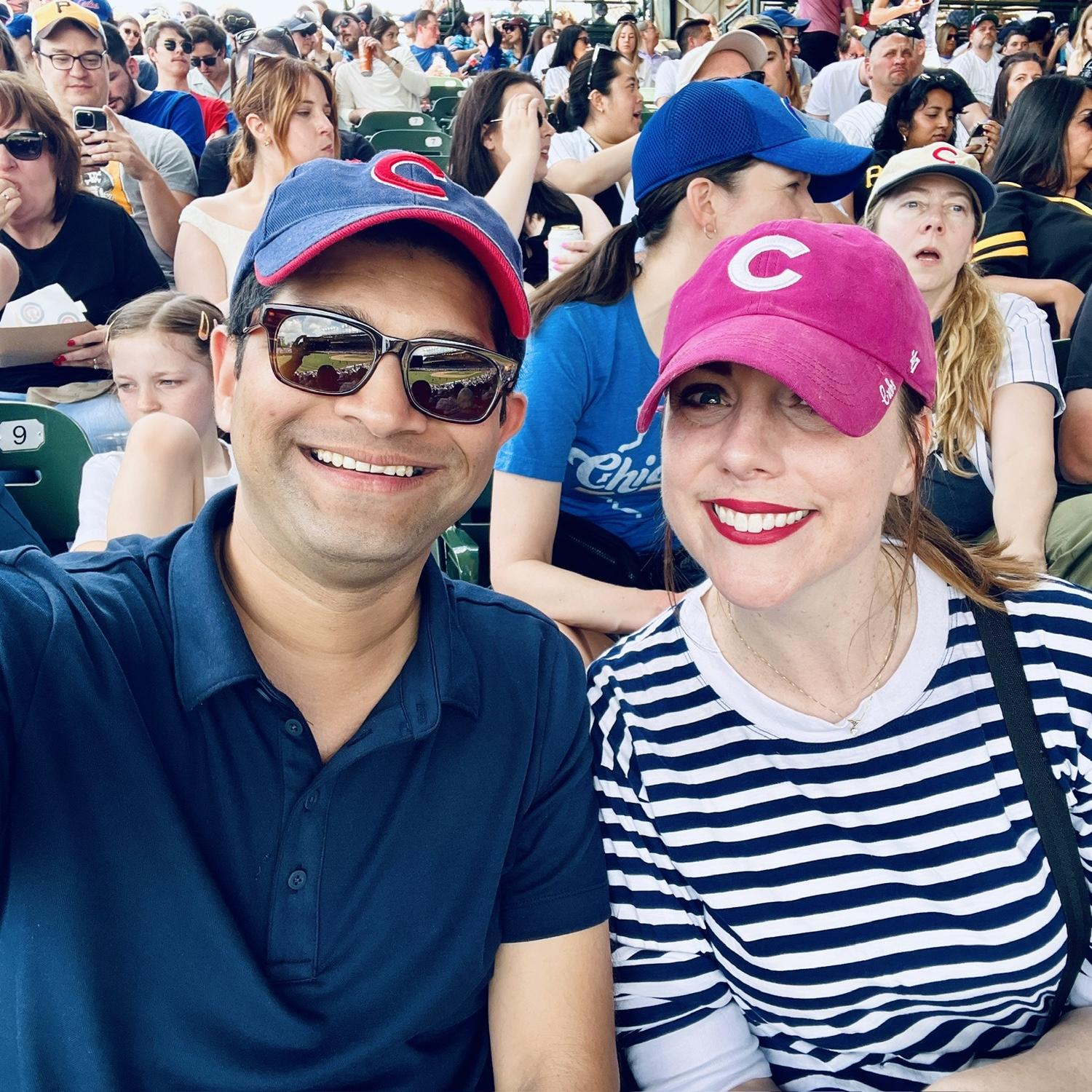 First Cubs game! 2024