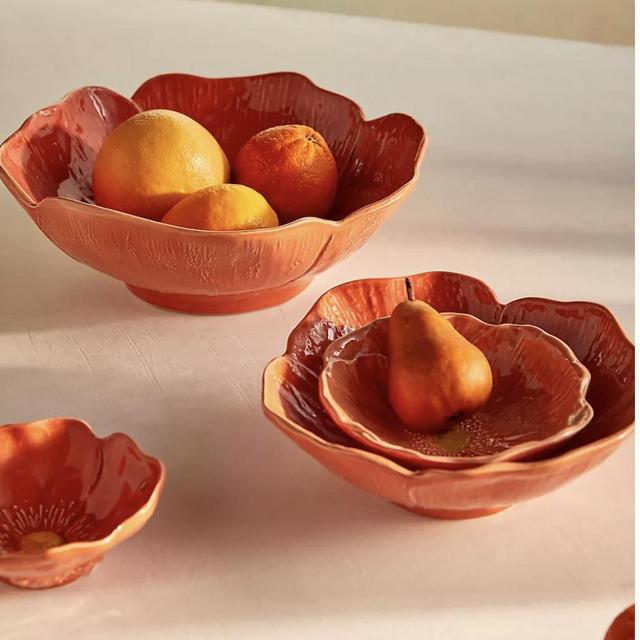 Orange Poppy Bowl | Small