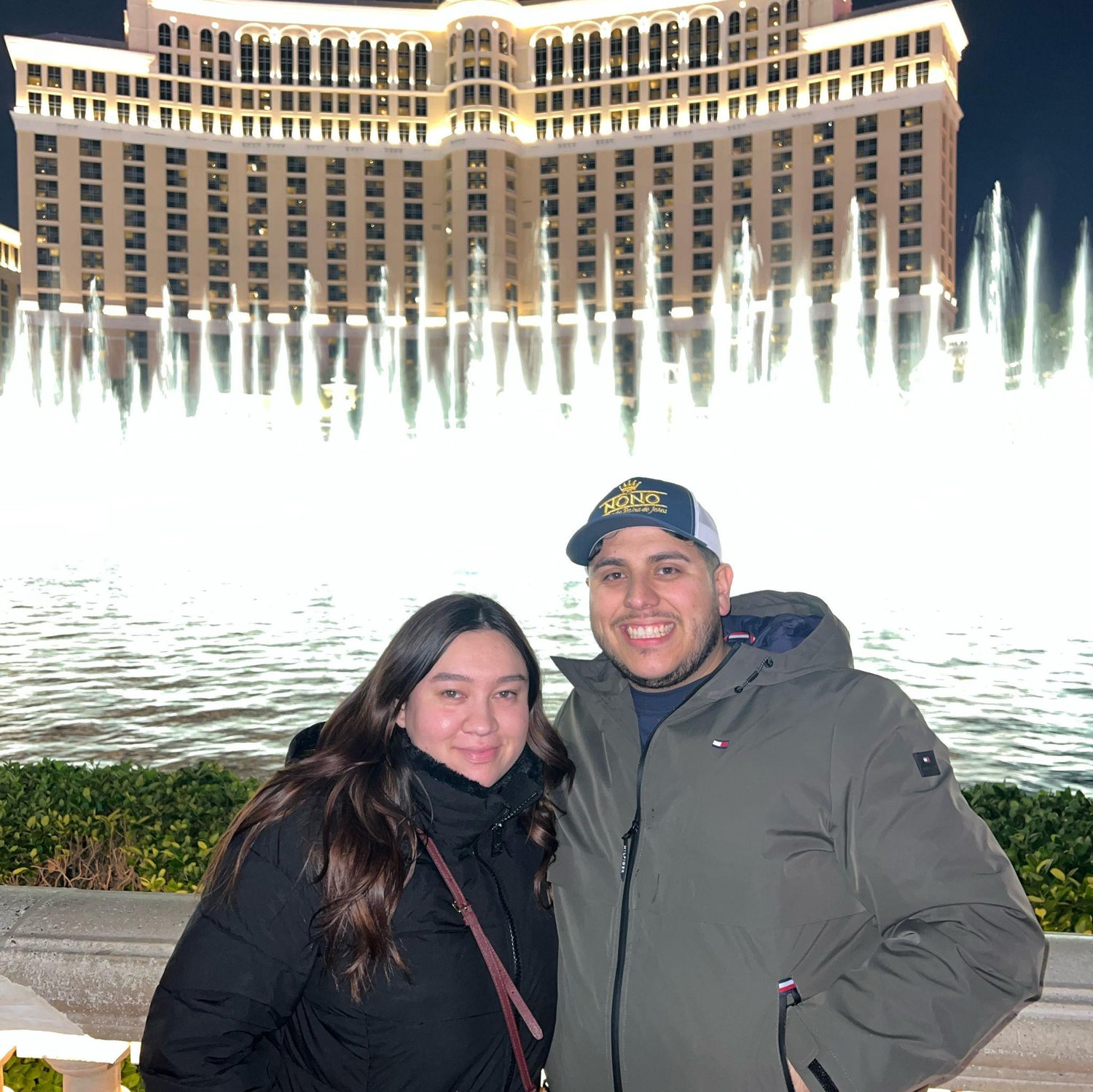 First time in Vegas together. February 2023.
