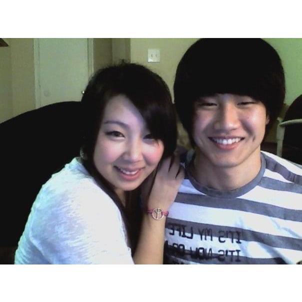 2009 - A few days after we started to date!