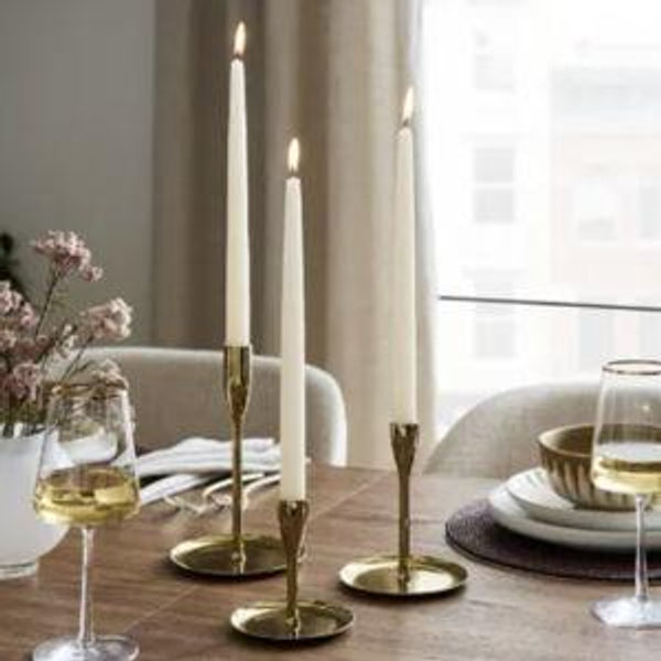 Burnished Copper Taper Holder Set