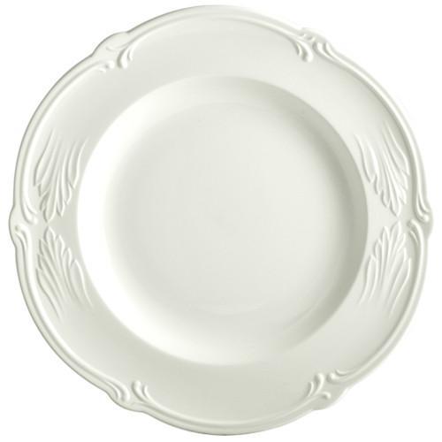 Gien Rocaille Blanc Round Deep Dish