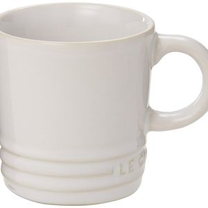 Le Creuset of America - Le Creuset Stoneware Petite Espresso Mug, 3.5-Ounce, White