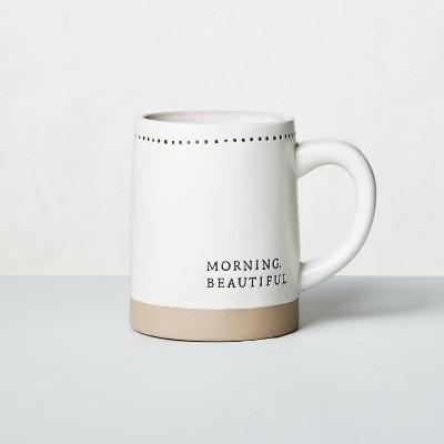 'Morning Beautiful' Stoneware Mug - Hearth & Hand™ with Magnolia