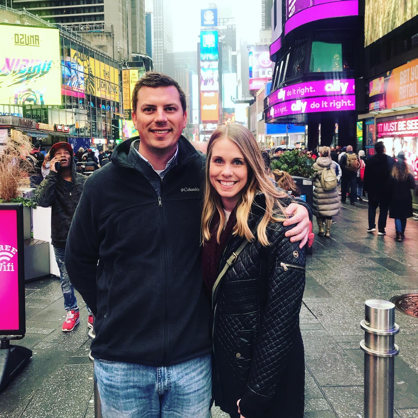 Exploring New York while we visited with Leasha's family to see Jagged Little Pill