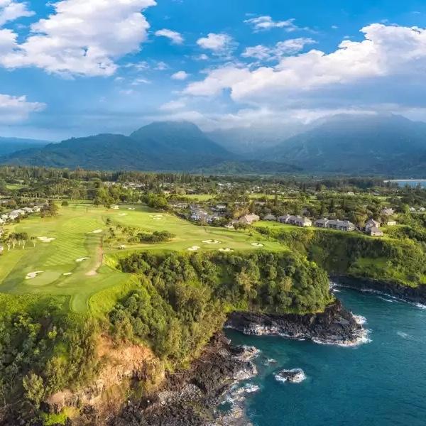 A Golf Round at Princeville Makai Golf Club
