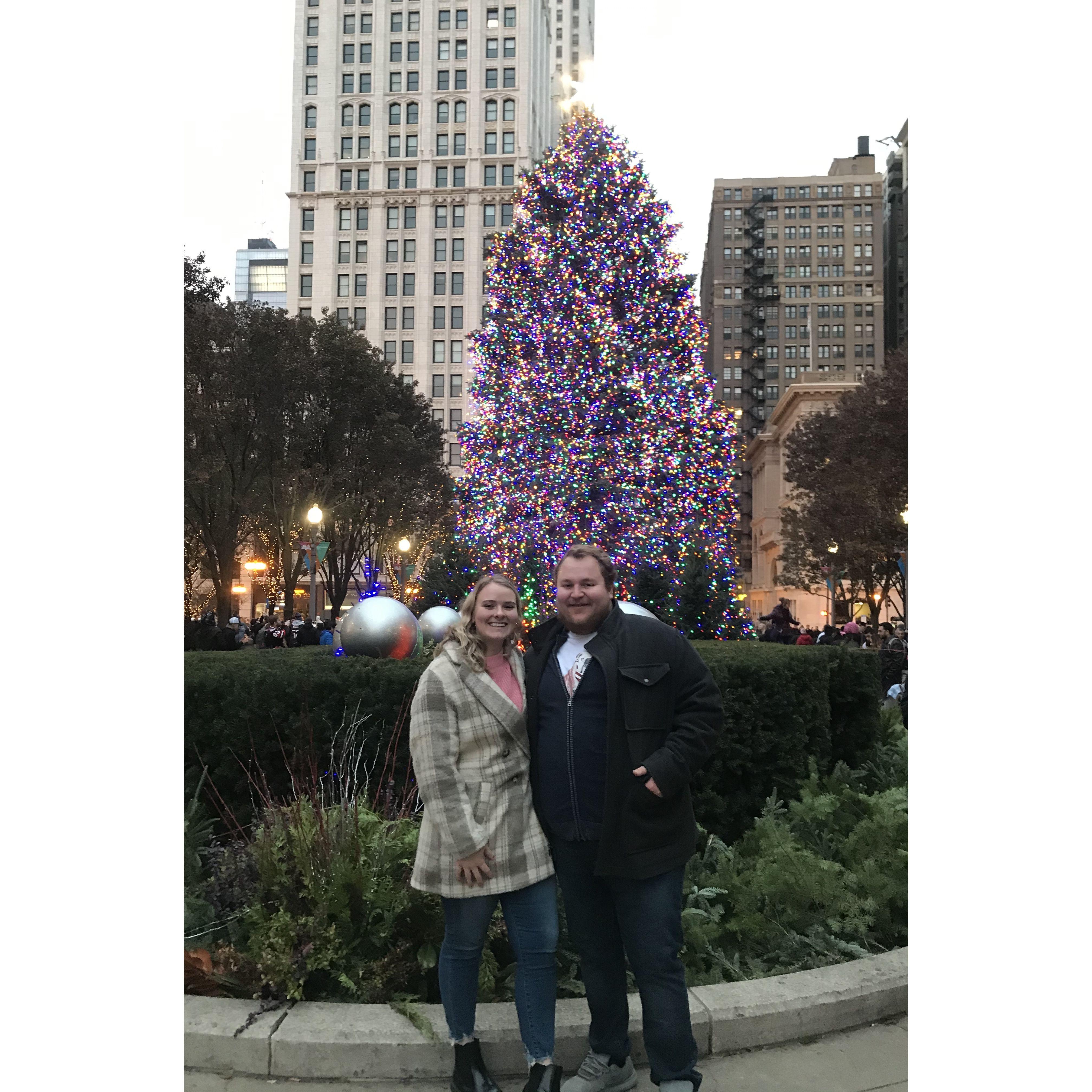 2019 picture with the city tree