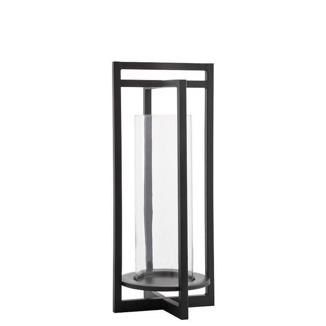 Brooks Cross Bar Lantern, Black, Medium