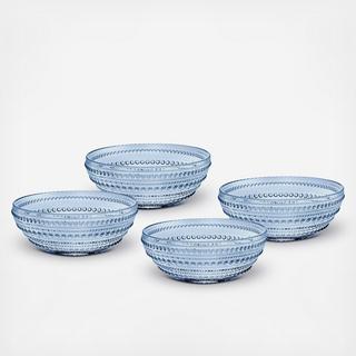 Lumina Non-leaded Crystal Soup Bowl, Set of 4