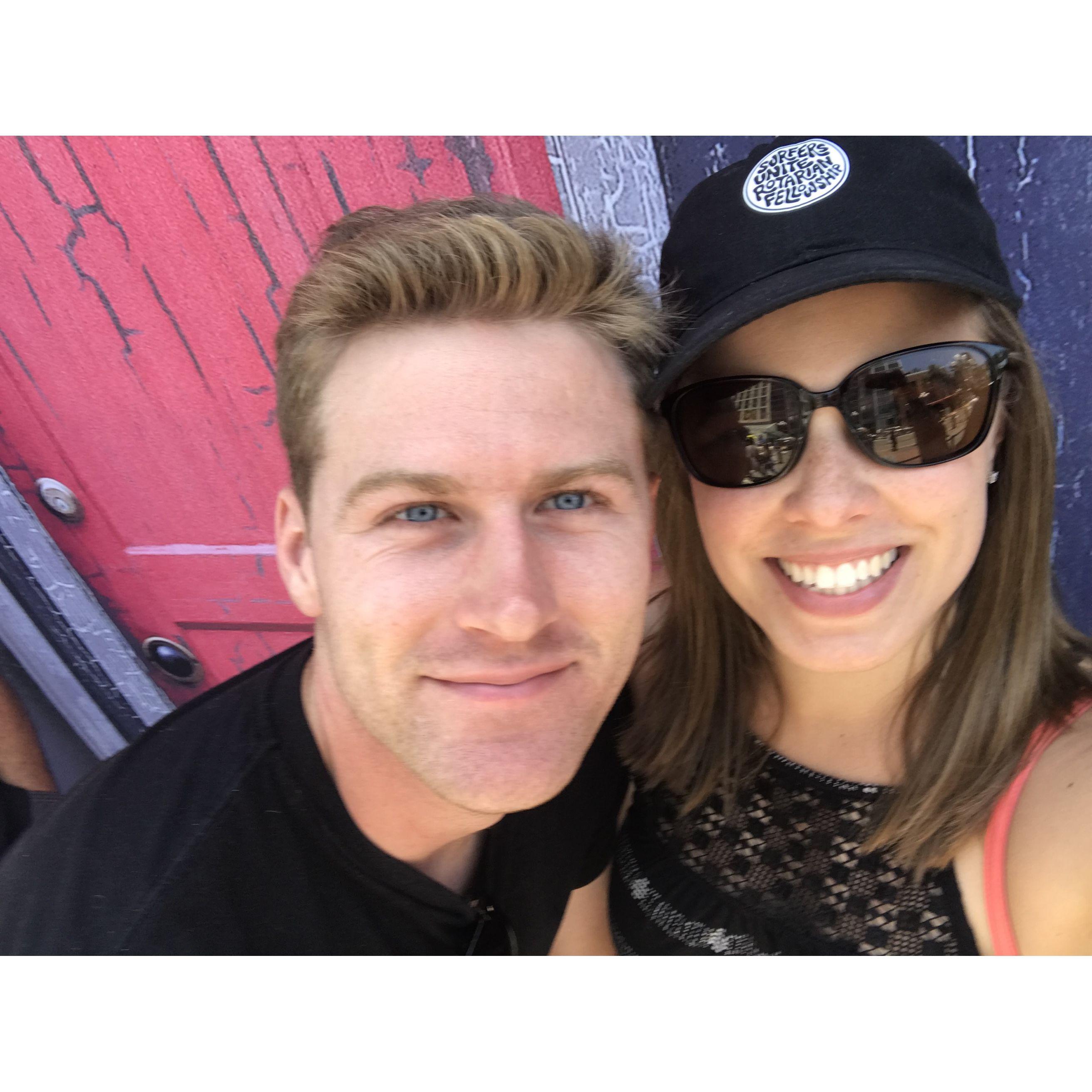 1st photo together July 2017