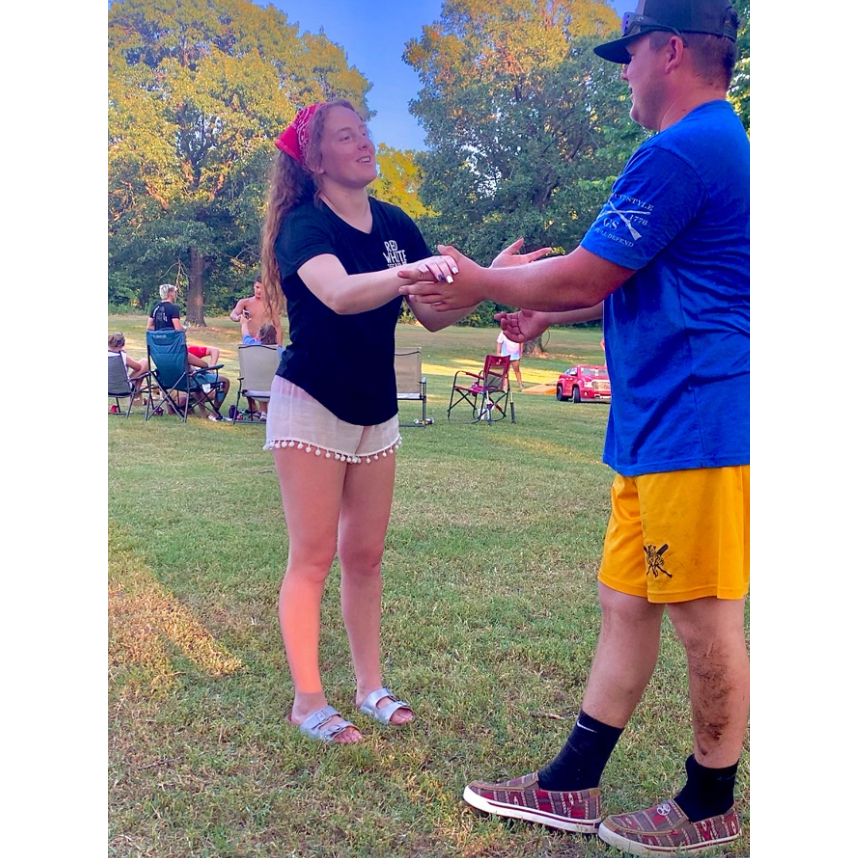 Two-stepping on the 4th of July