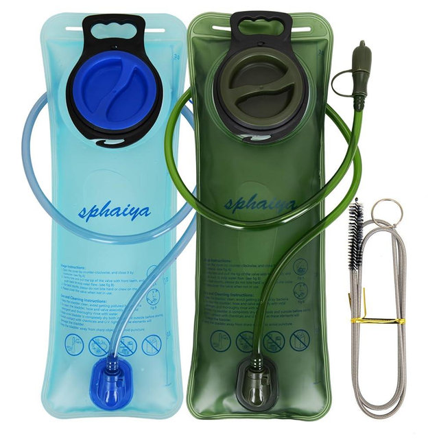 Hydration Bladder 2L-3L Water Storage Bag Reservoir,Military Hydration Pack Replacement for Hiking Biking Climbing Cycling Running Camping Backpack