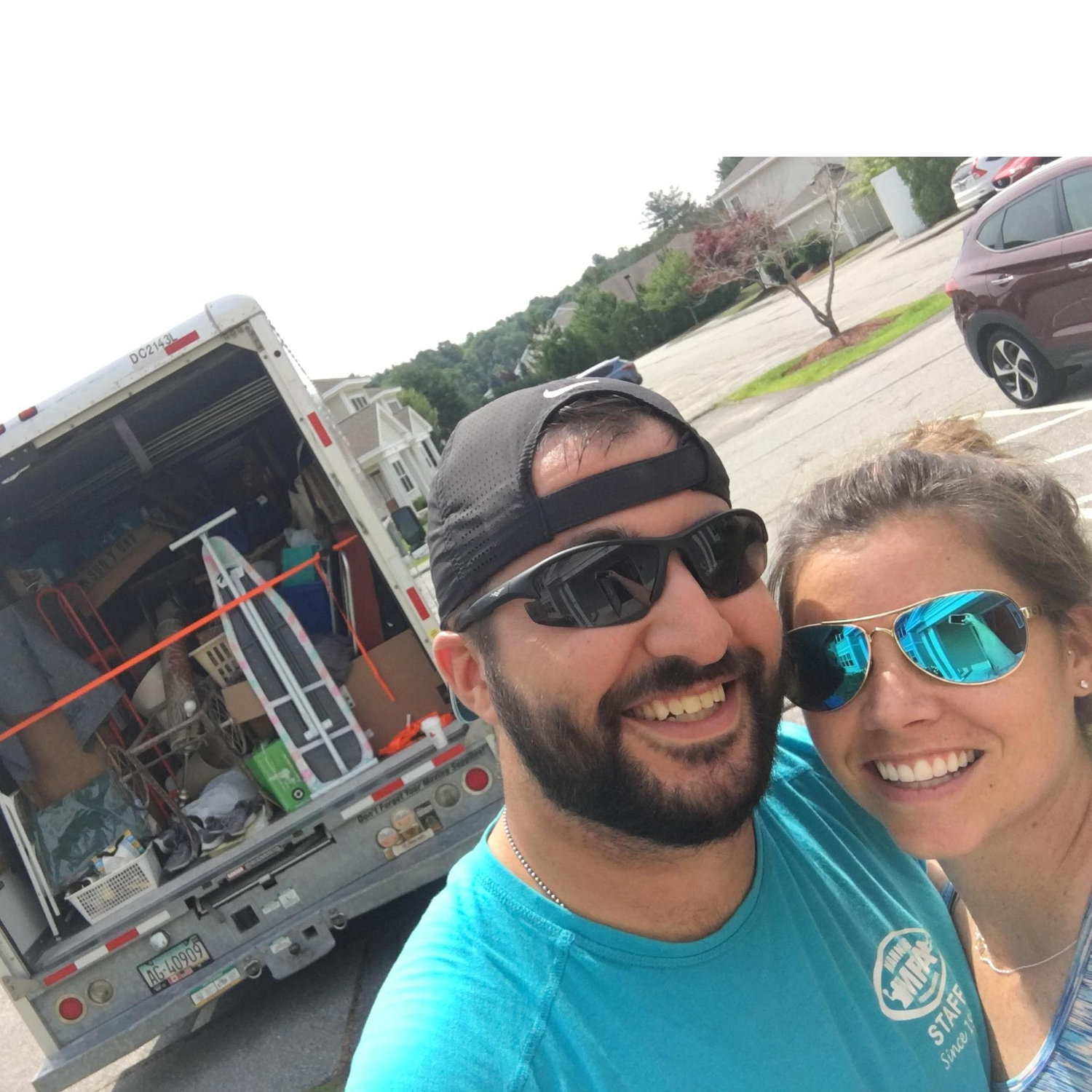 Moving day! Mere’s moving to Maine :) June 2018