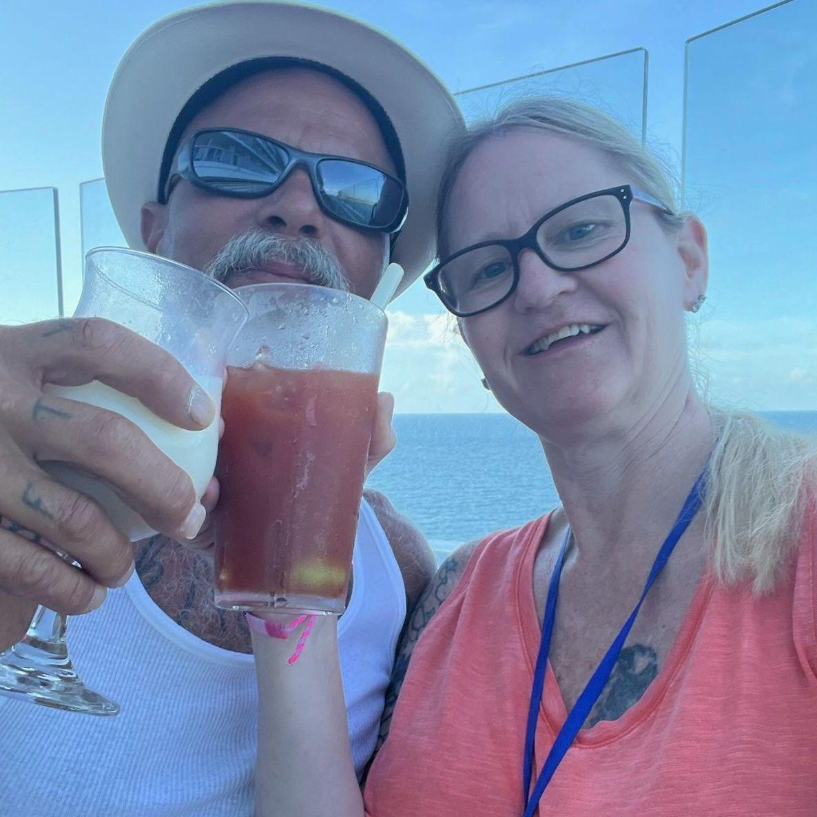 The day we bought our wedding bands from Honduras!