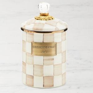 MacKenzie-Childs Check Canister - Medium