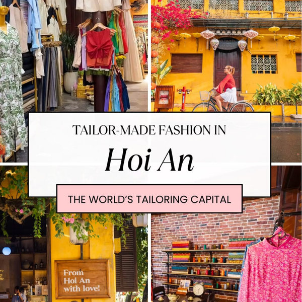 Custom Tailored outfit Hoi An for 2