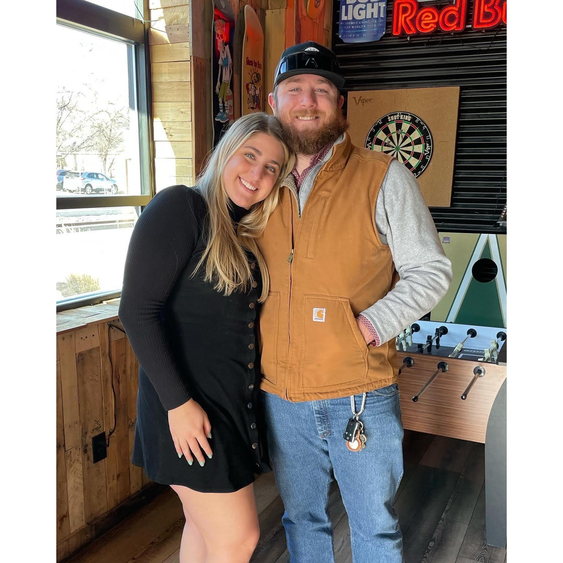 Kaley's grad school graduation celebration! Fort Collins, CO 2022