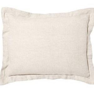 Belgian Flax Linen Sham, Standard,Natural