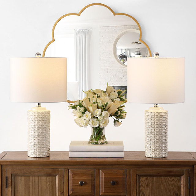 Artef Ceramic Table Lamp, Set of 2