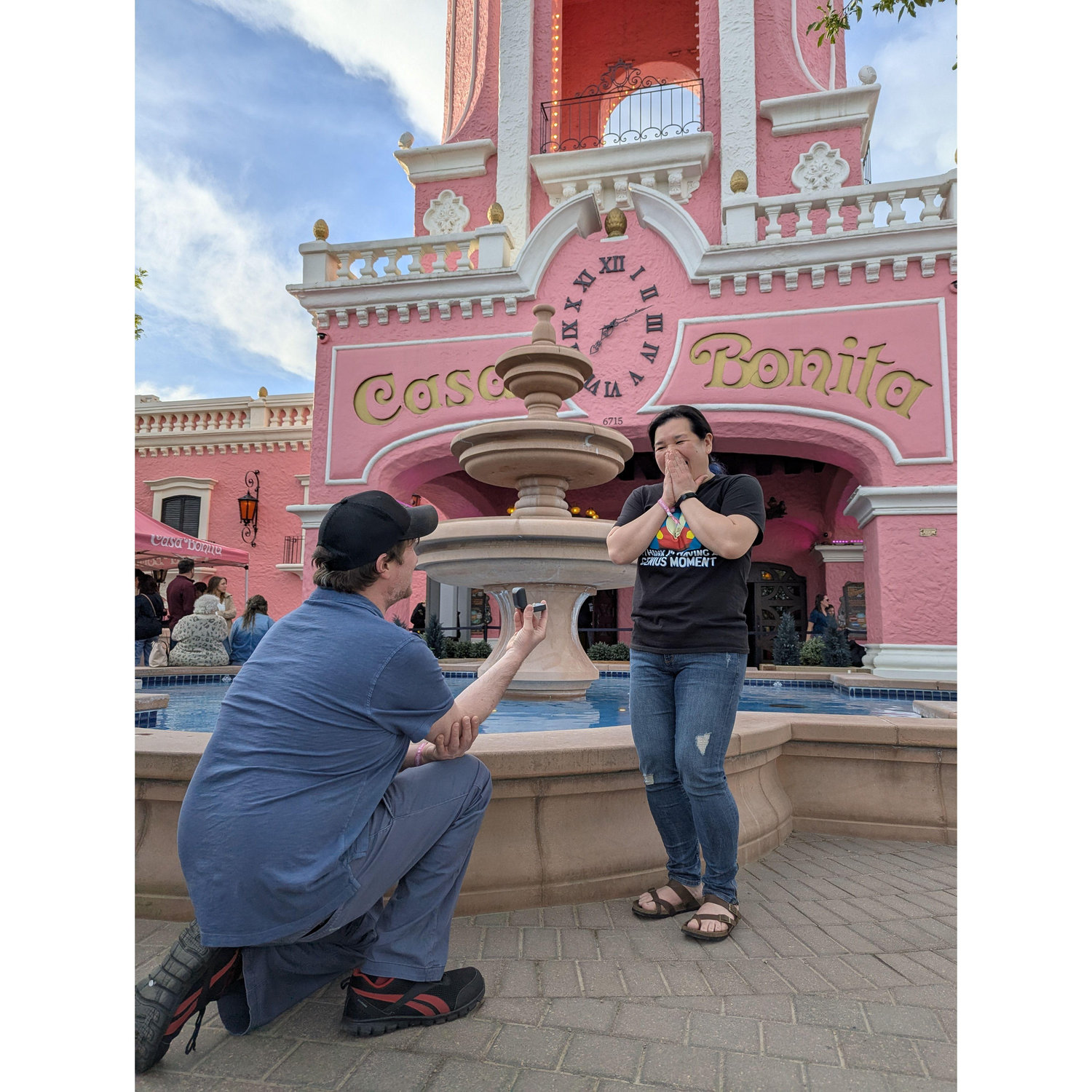 Engagement Photos at Casa Bonita!