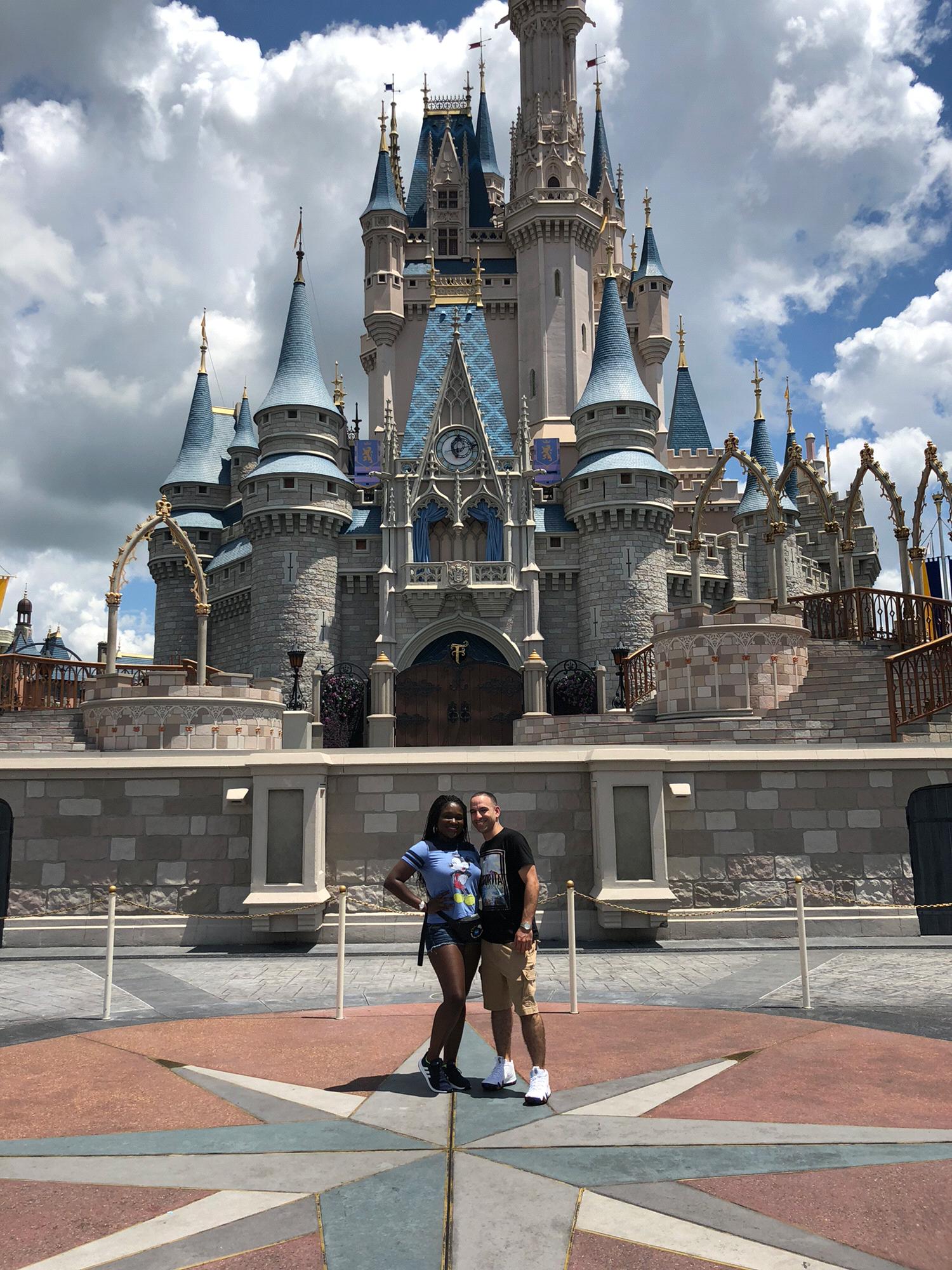 In the most magical place with the most magical person