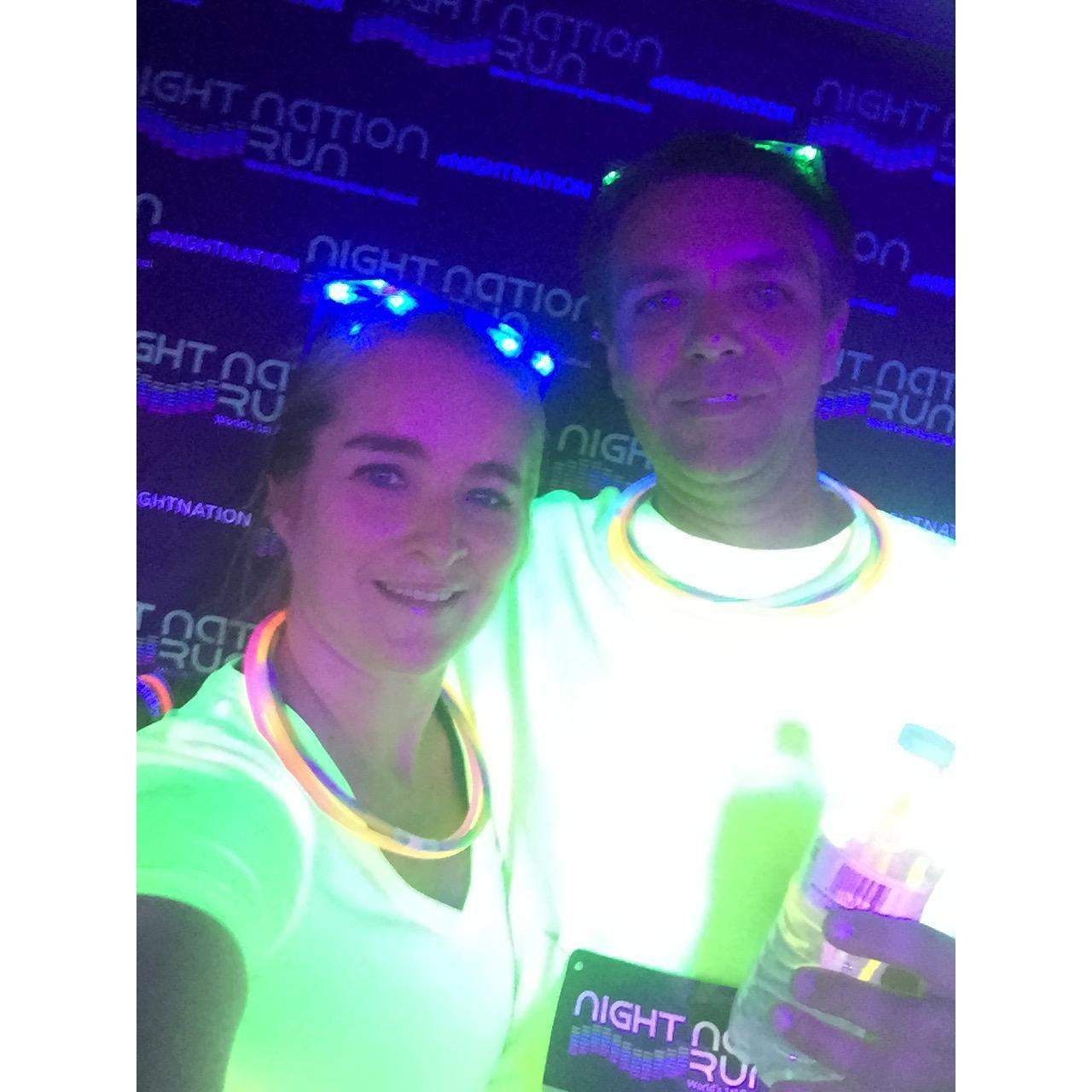 Night Nation Neon Run @ KY Speedway August 2015