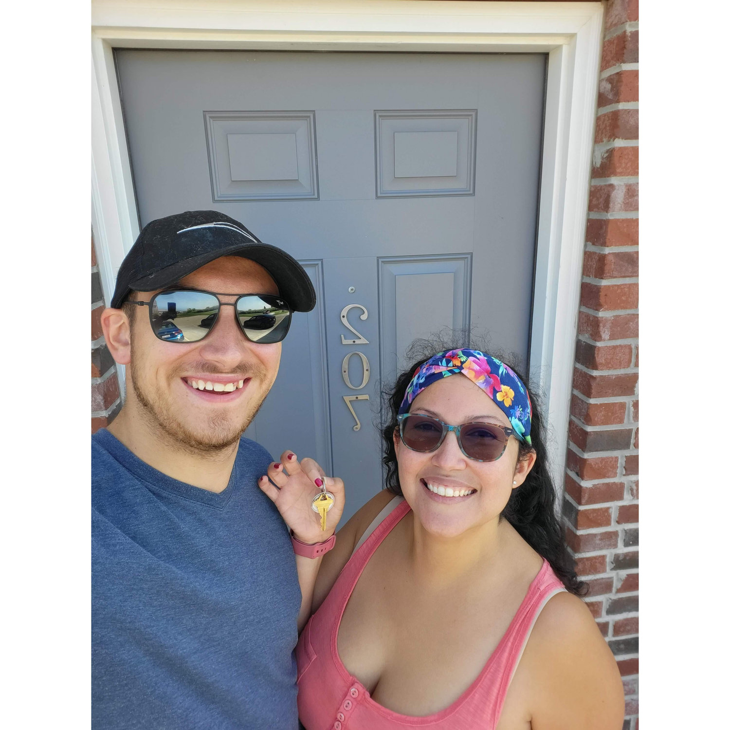 The day we moved in together