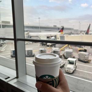 Airport coffee