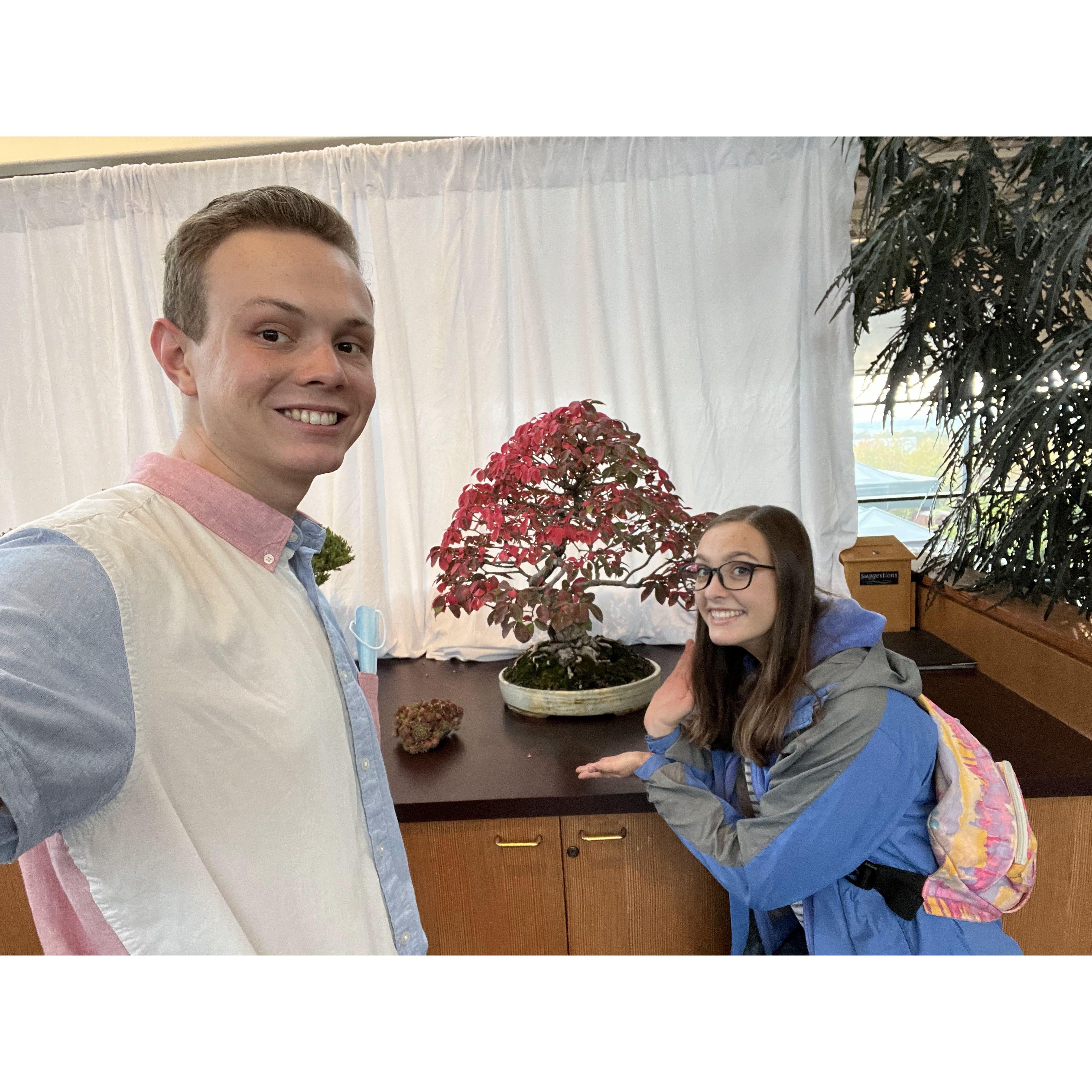 BONSAI DATE. keep an eye out for the lego tree at the table dedicated to this date.