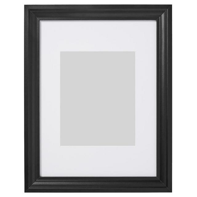 EDSBRUK Frame, black stained, 12x16 "