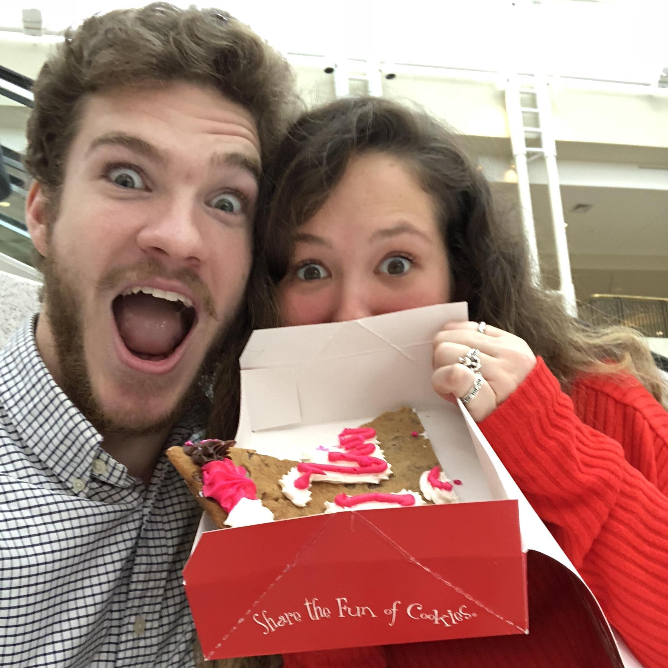 One of our first few dates!