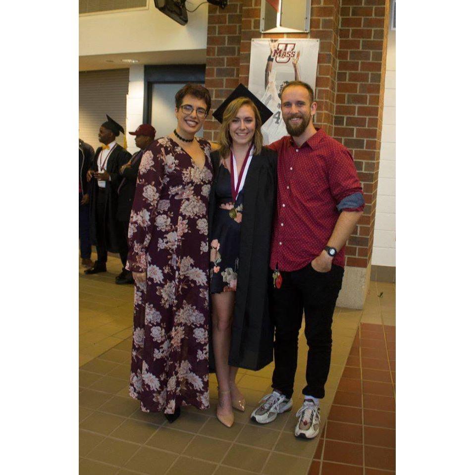 Us at Irene's Graduation