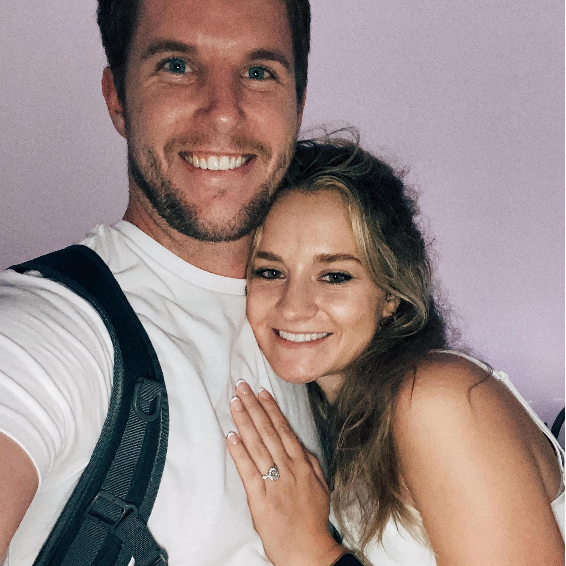 The night Ty proposed in NYC!