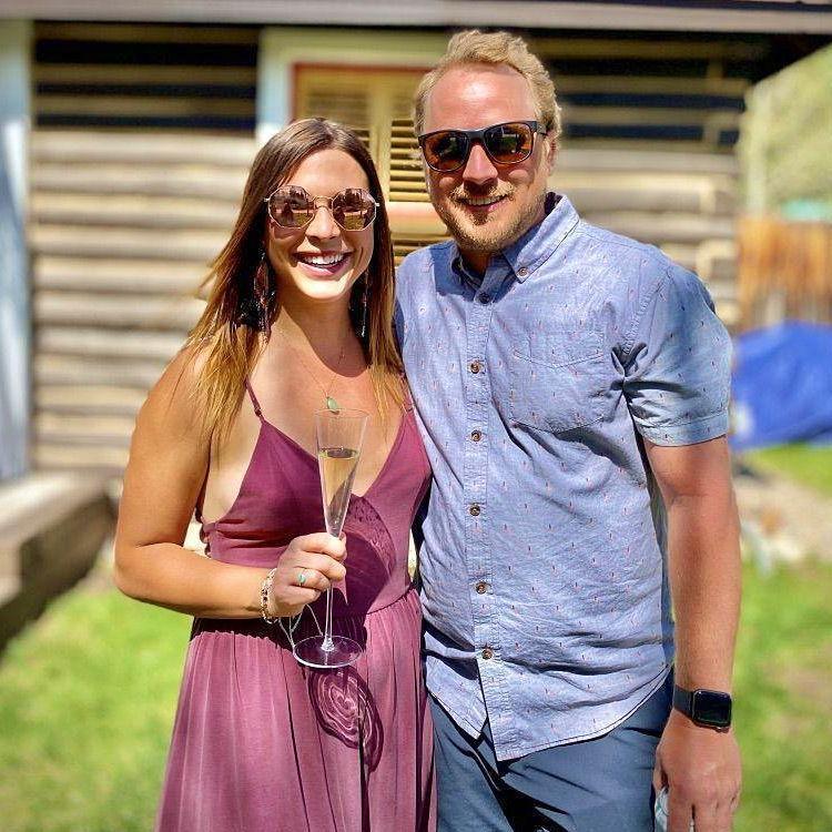 Our best friends' backyard wedding ðĨ