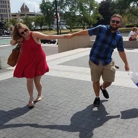 "You're orbiting each other like the celestial spirits you are." -Chad White, Groomsman