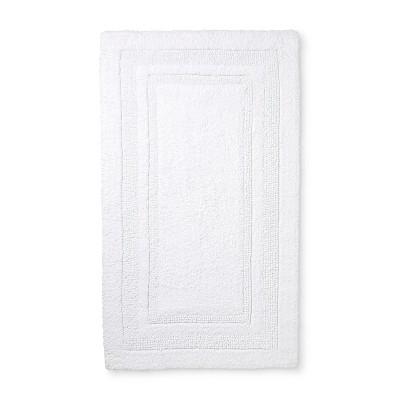 34"x20" Performance Cotton Bath Rug White - Threshold™