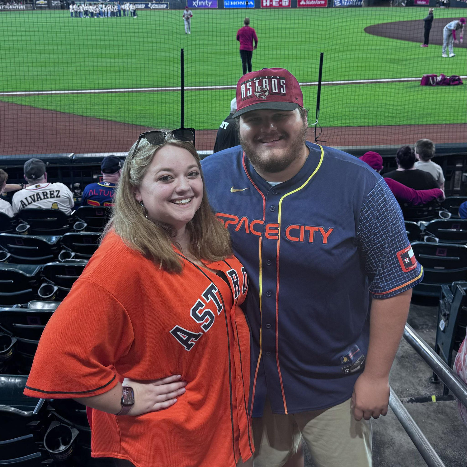 One of many Astros games.