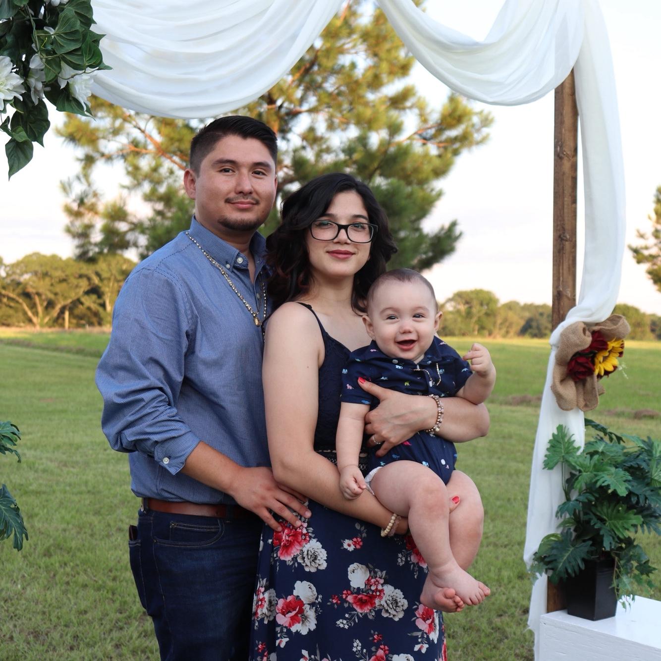 Us and our first baby