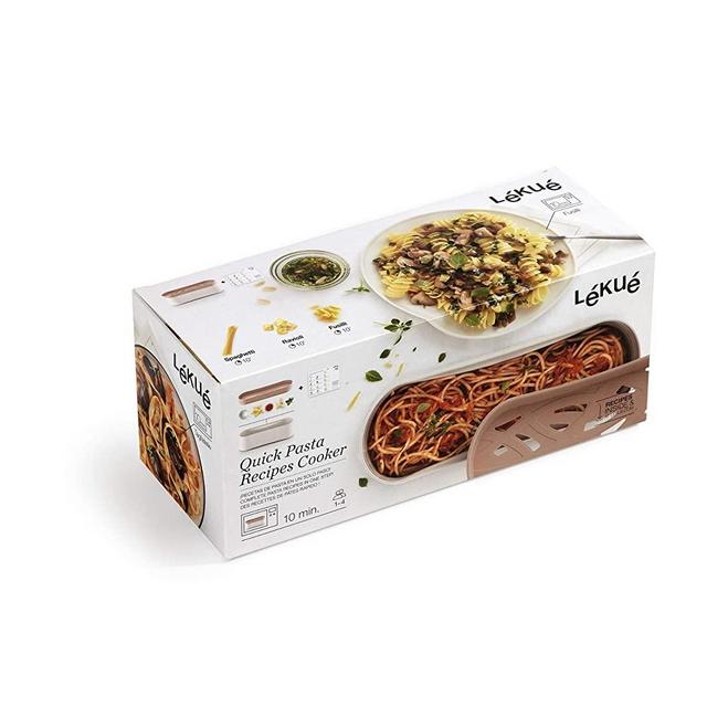 Lekue Quick microwave pasta cooker, one size, Terracotta