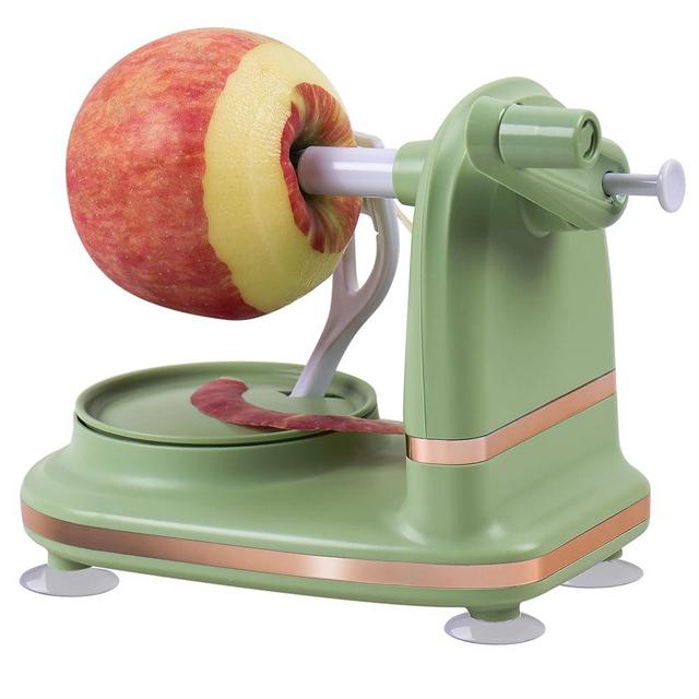 VEELAM Apple Peeler with 2 Blades Replacements, Apple Pealer Slicer & Corer for Home Kitchen Quick Applesauce Pie Making